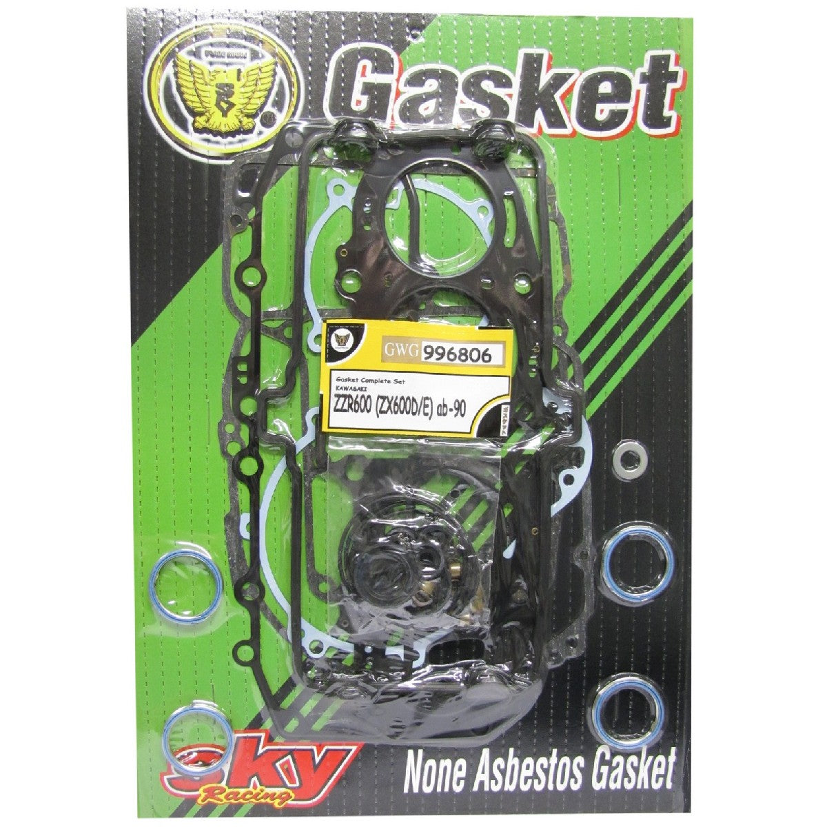 ZZR600D 90-92 Full Gasket Set