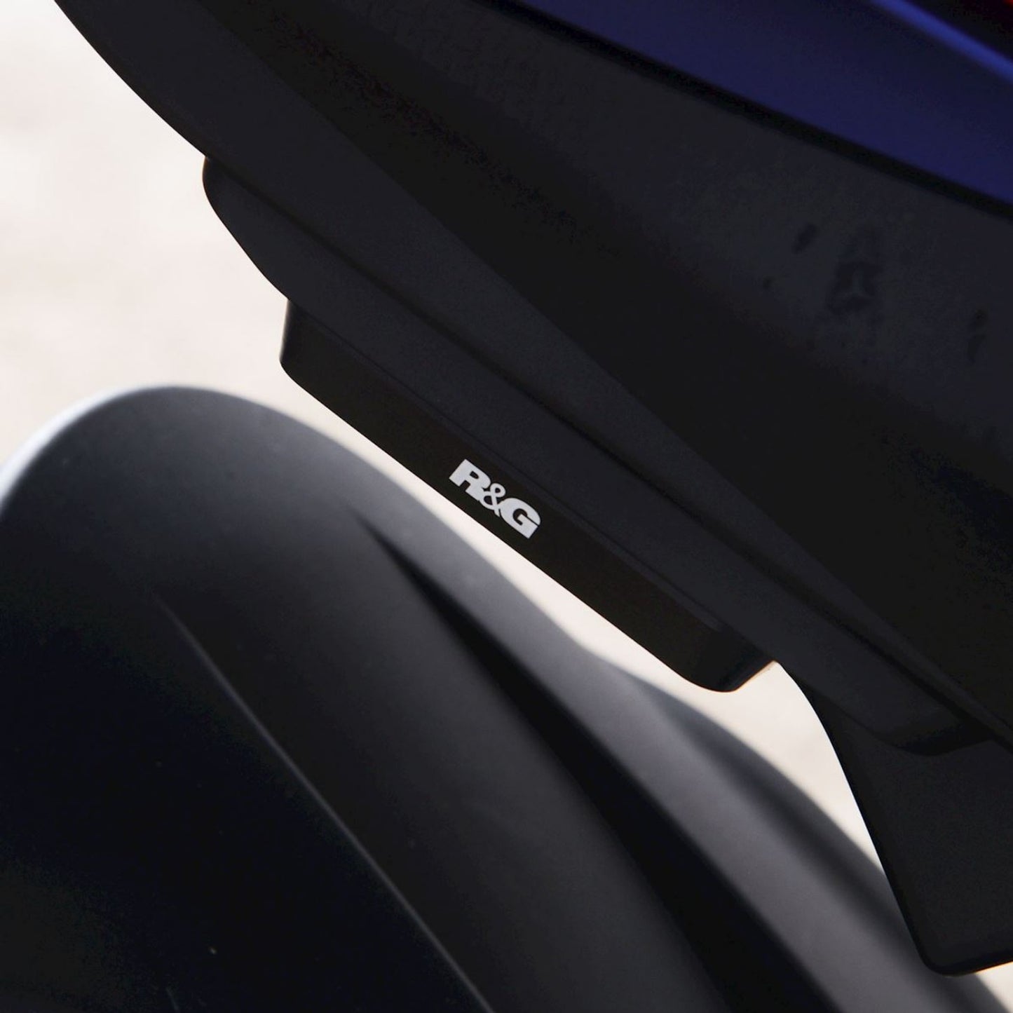 Aprilia RS660 '21- & Aprilia Tuono 660 '21- R&G Rear Footrest Plate Black Pair