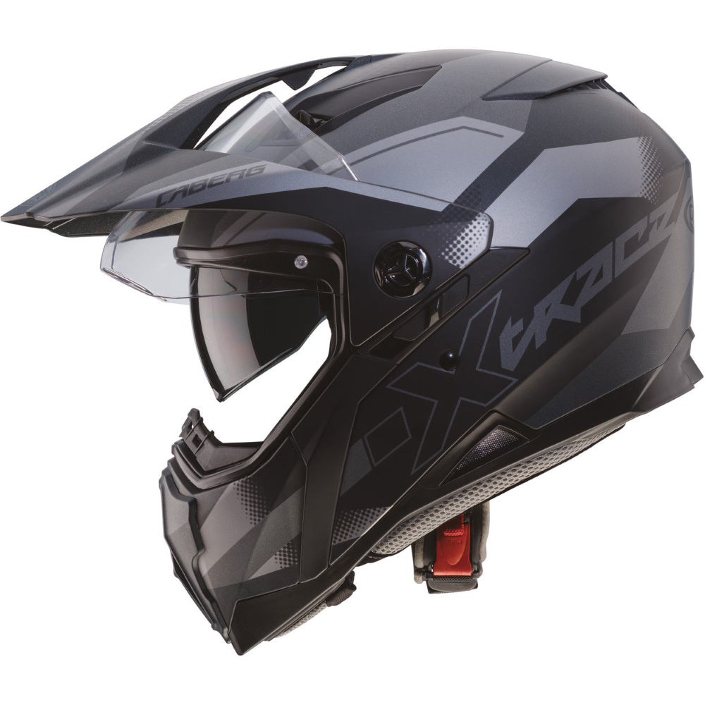 Caberg X-Trace Spark Black Anthracite Silver Dual Sport Helmet