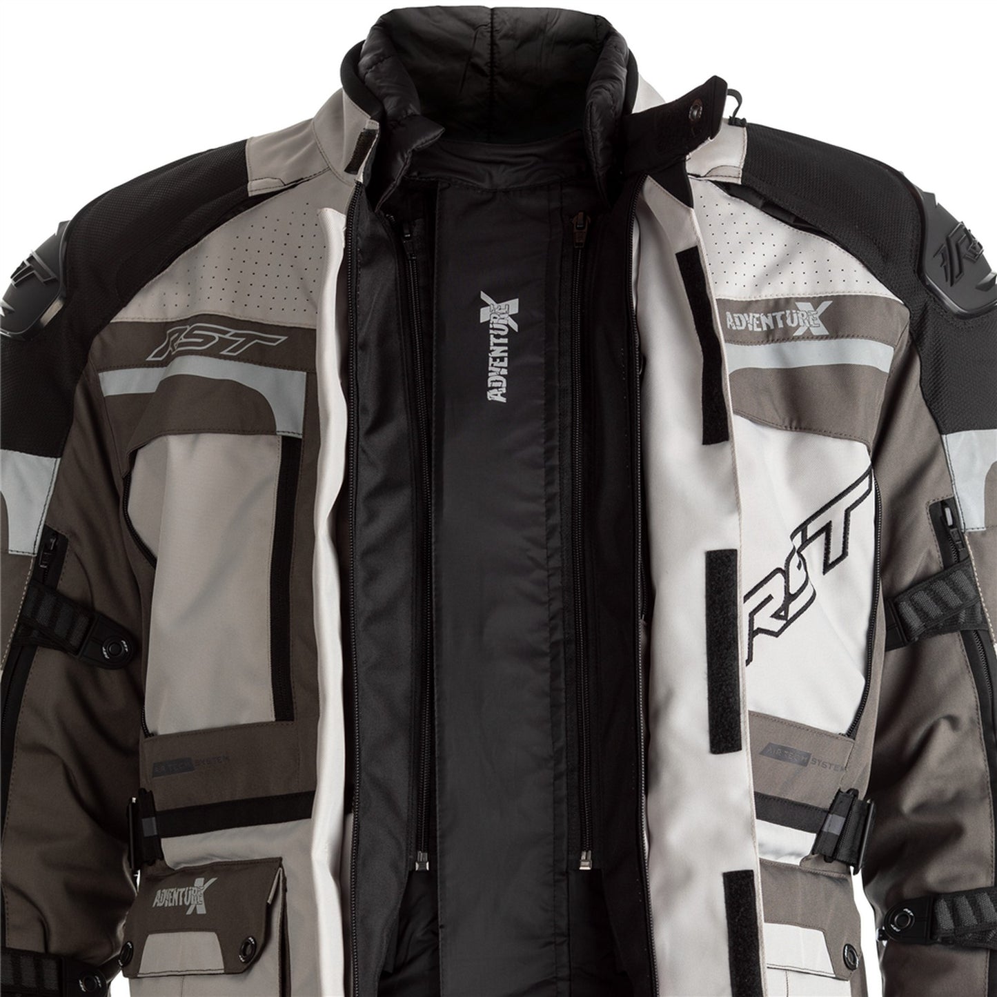 RST 2409 Pro Adventure-X Jacket Grey / Silver