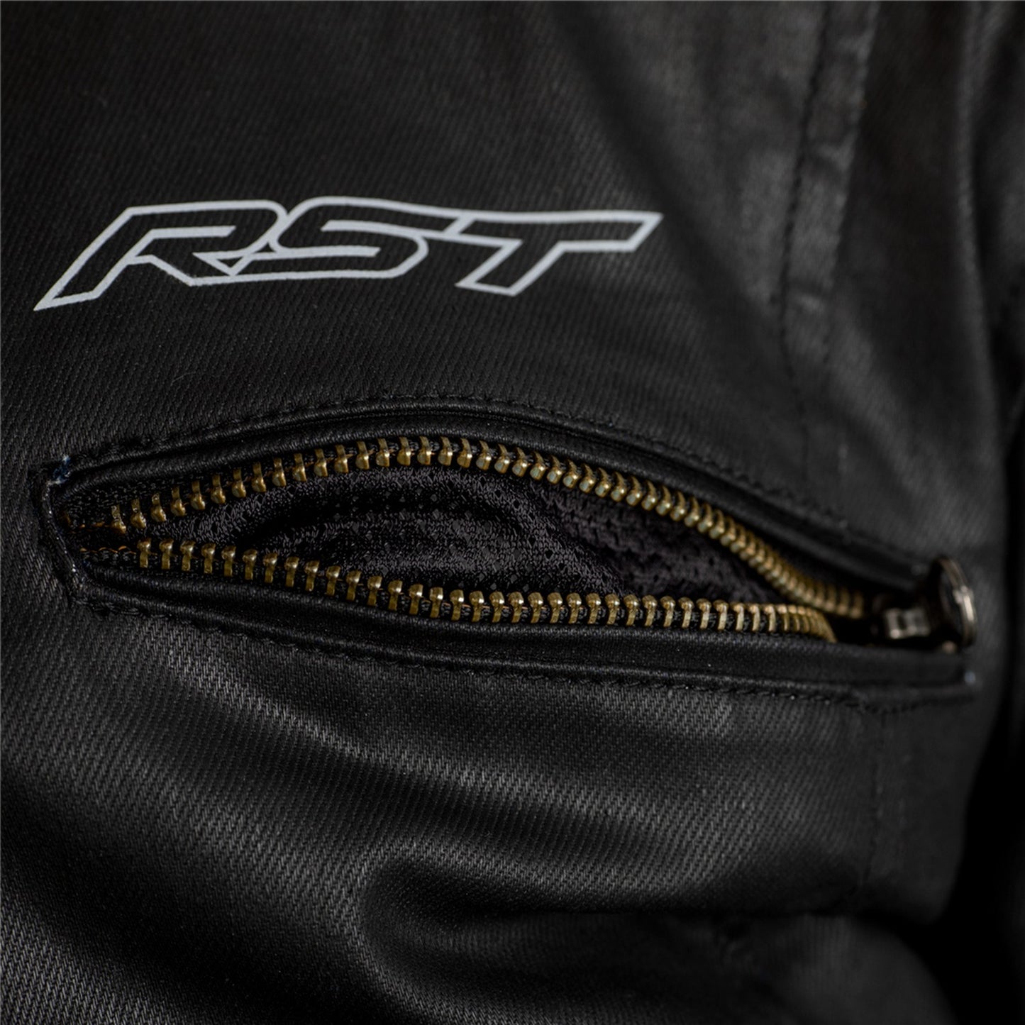 RST 2975 Brixton Wax Jacket Black