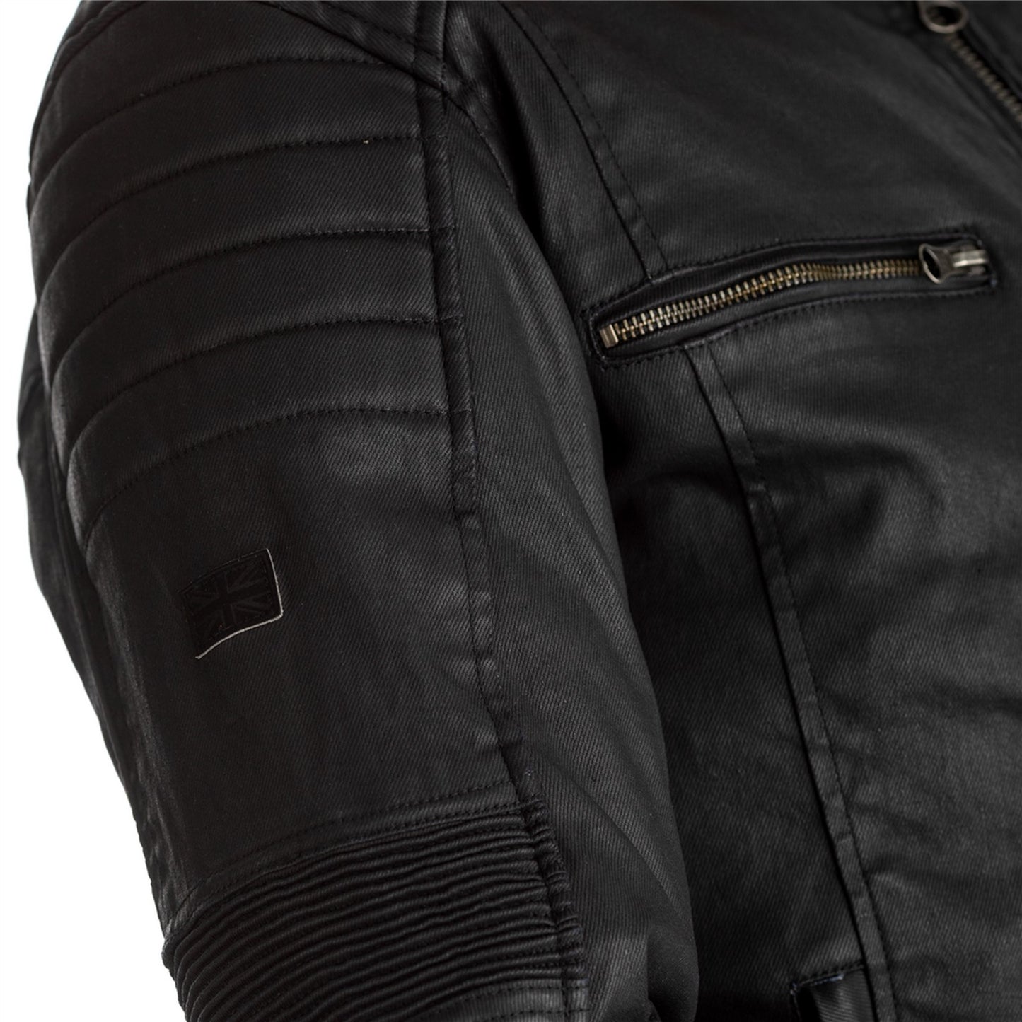 RST 2975 Brixton Wax Jacket Black