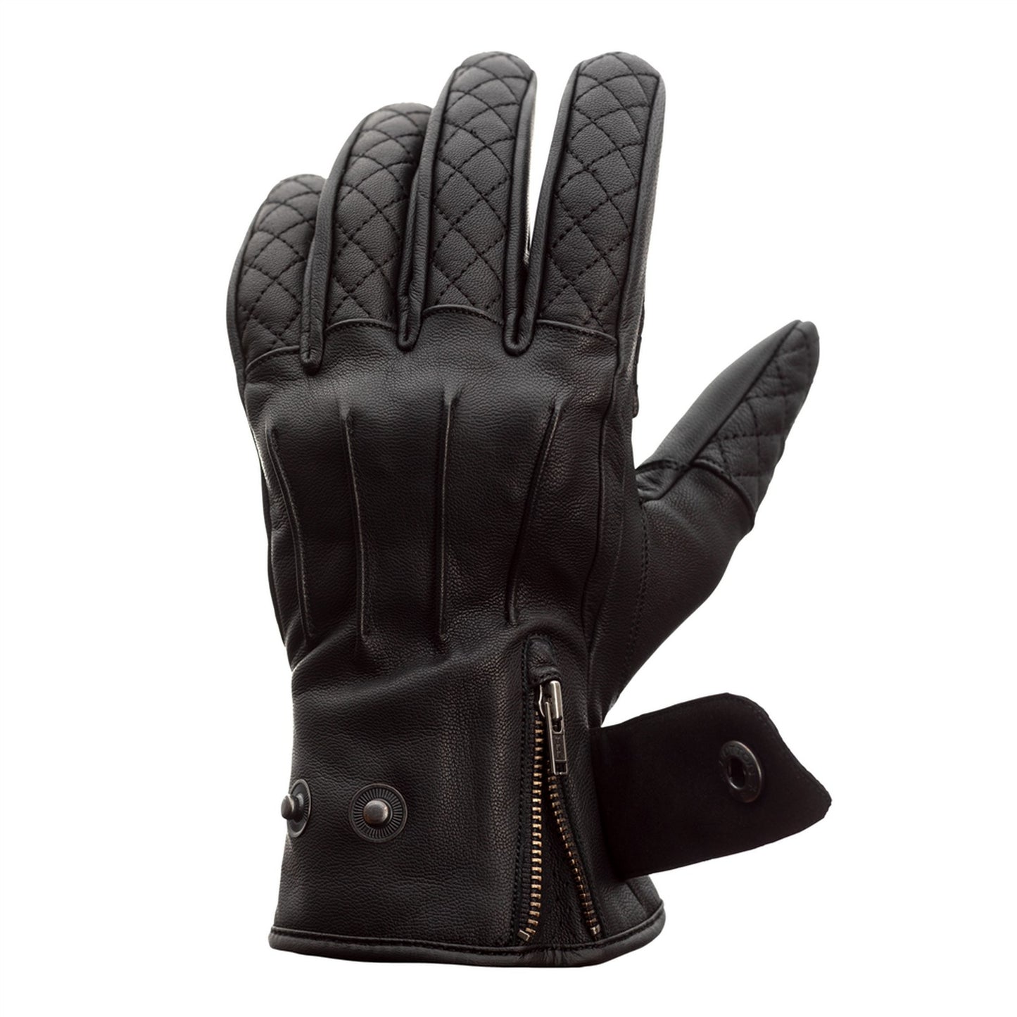 RST 2405 Matlock Leather Gloves Black