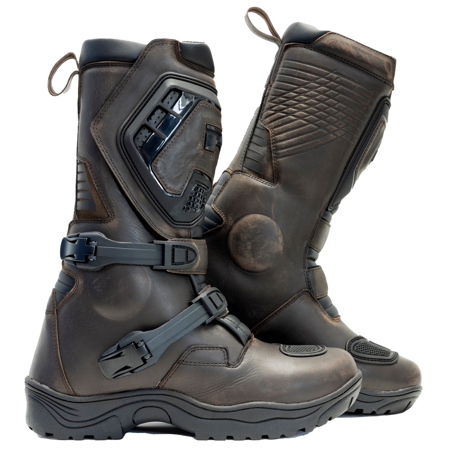 Richa Colt Long Adventure Boot Brown