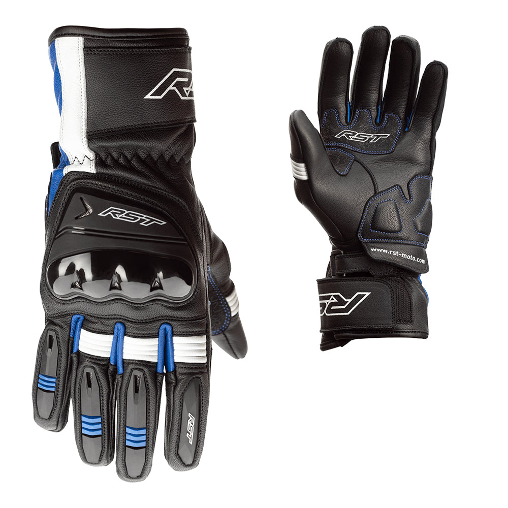 RST Pilot CE Mens Glove Black Blue White