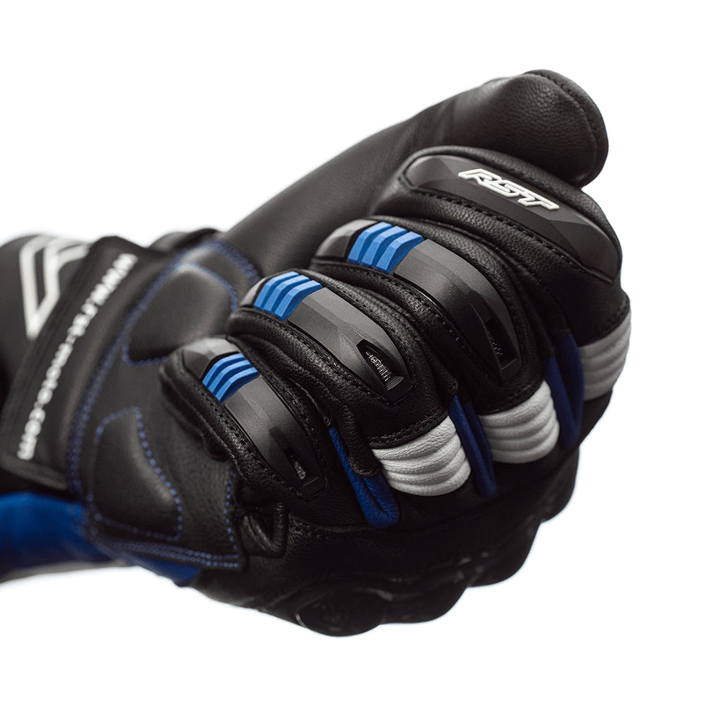RST Pilot CE Mens Glove Black Blue White