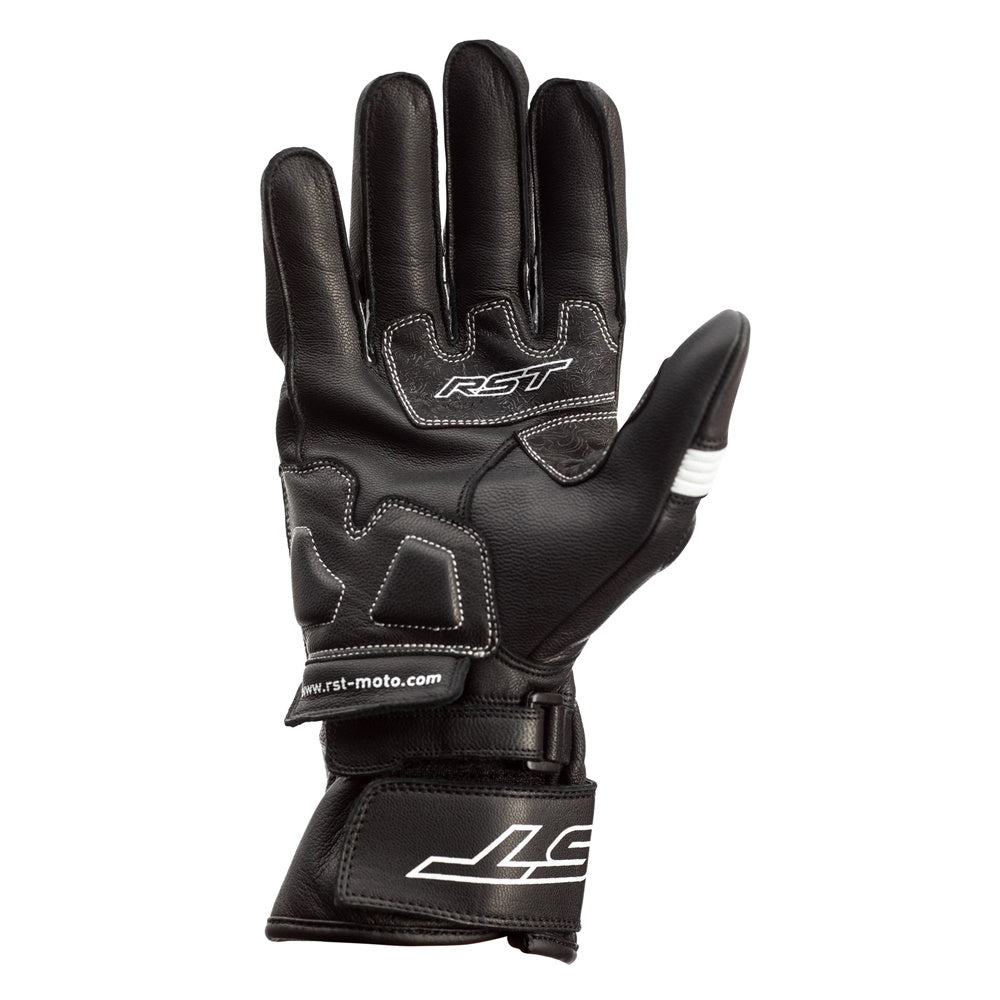 RST Pilot CE Mens Glove Black White