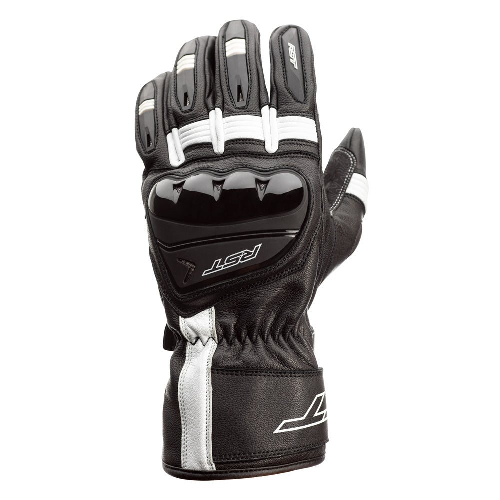 RST Pilot CE Mens Glove Black White