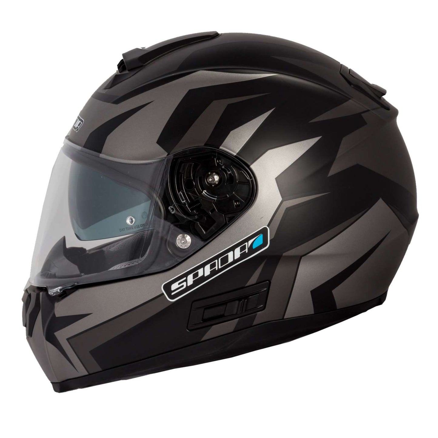 Spada SP16 Voltor Matt Black / Silver / Anthracite Full Face Helmet