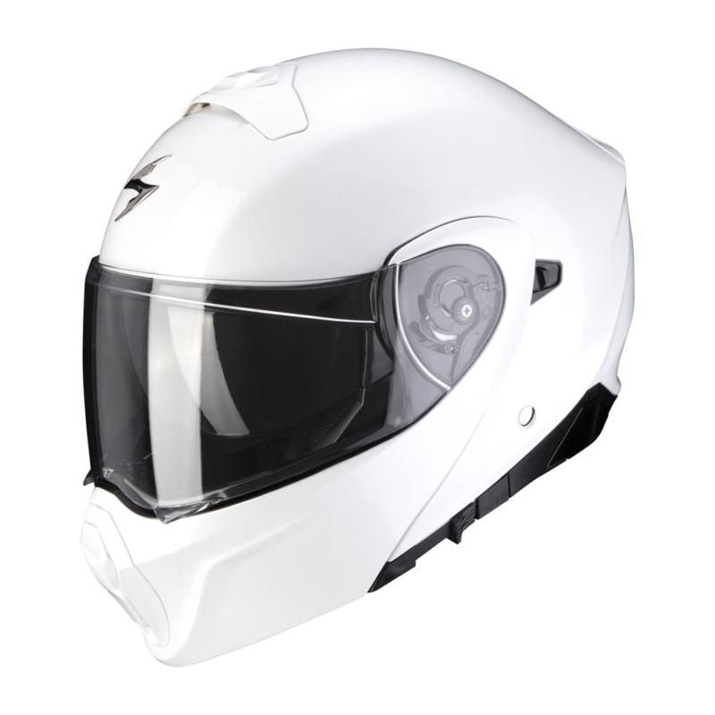 Scorpion Exo 930 Gloss White Flip Front Helmet