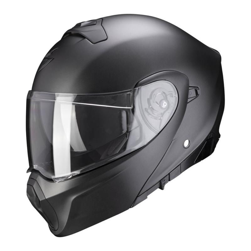 Scorpion Exo 930 Matt Pearl Black Flip Front Helmet