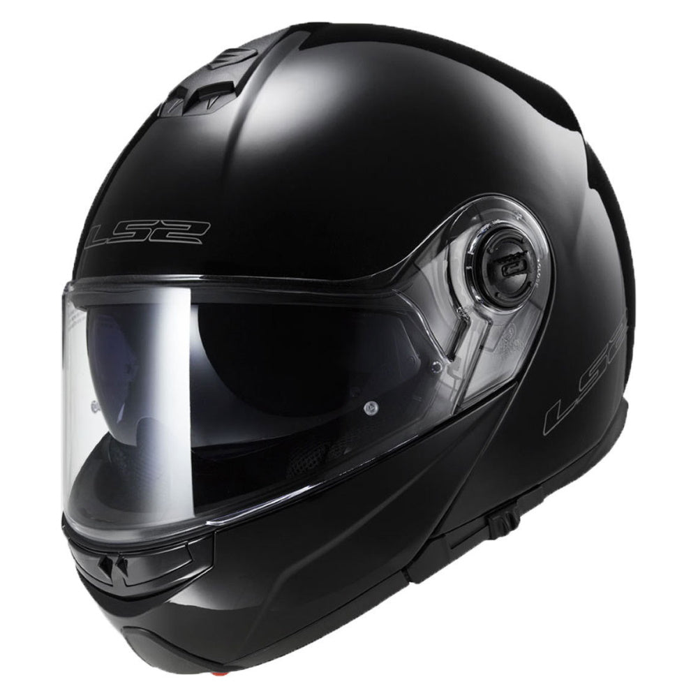 LS2 FF325 Strobe Gloss Black Flip Front Helmet