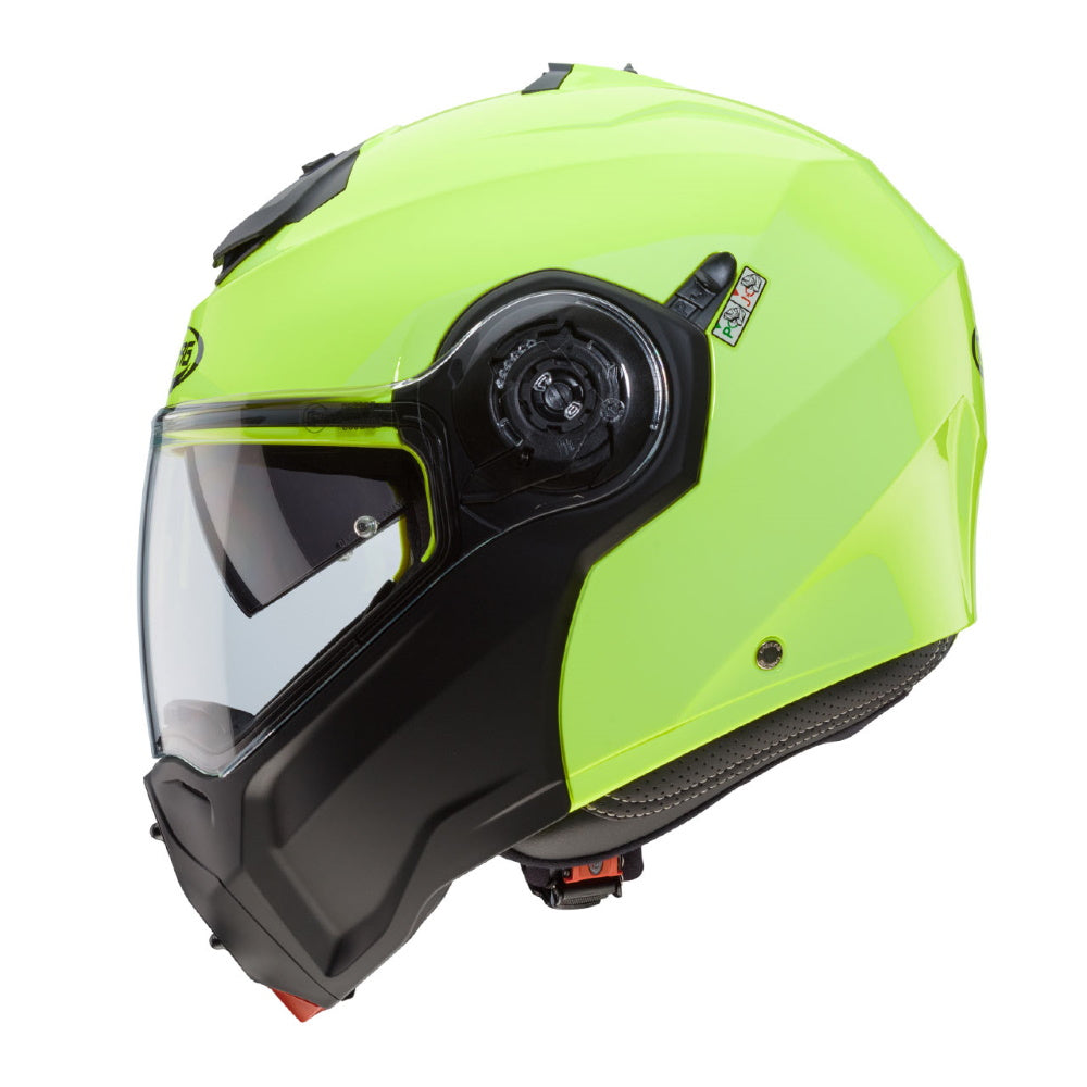 Caberg Droid Yellow Flip Front Helmet