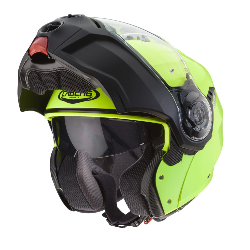 Caberg Droid Yellow Flip Front Helmet