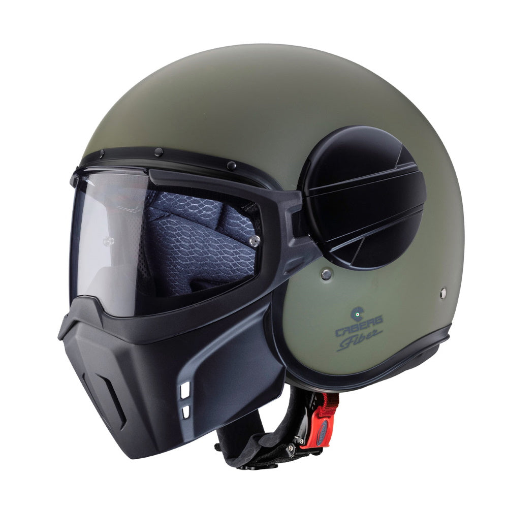 Caberg Ghost Matt Military Green Open Face Helmet