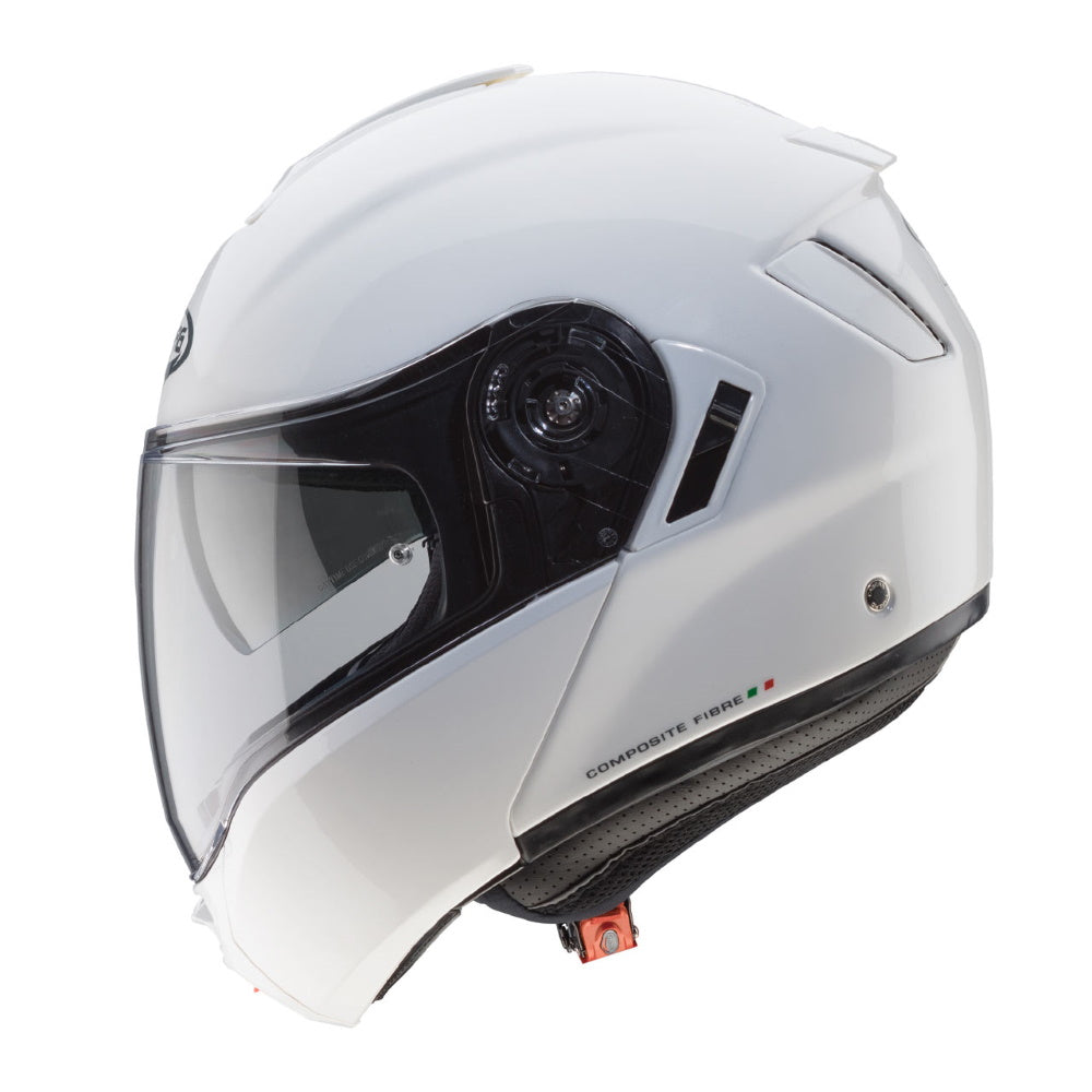 Caberg Levo White Flip Front Helmet