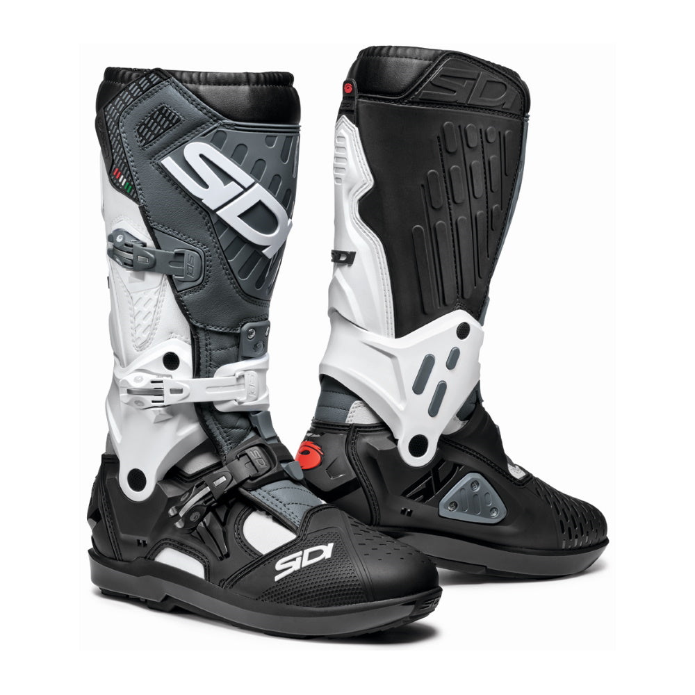 Sidi Atojo SRS White Black Grey Boots