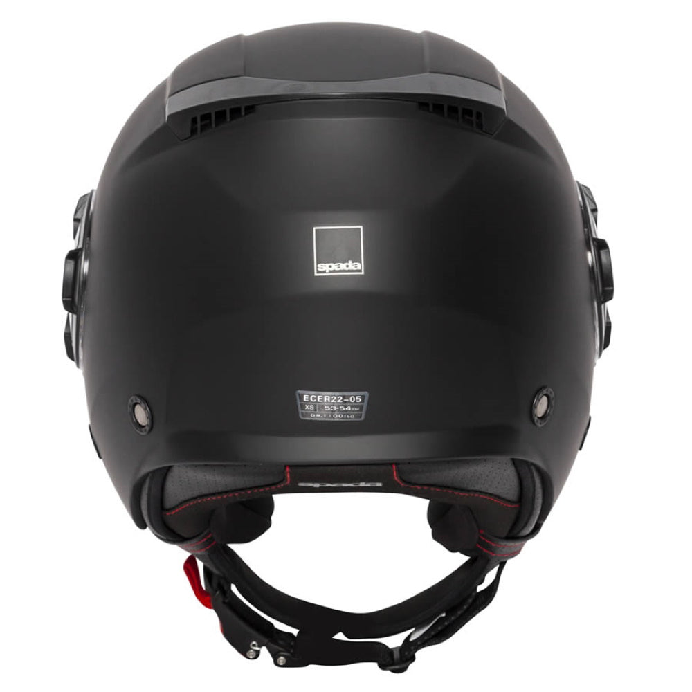 Spada Lycan Matt Black Open Face Helmet