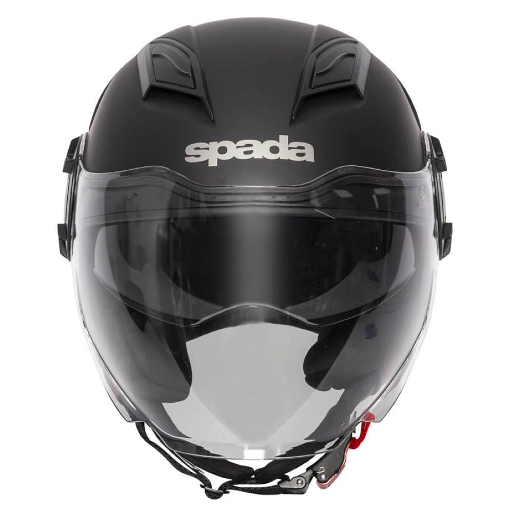 Spada Lycan Matt Black Open Face Helmet