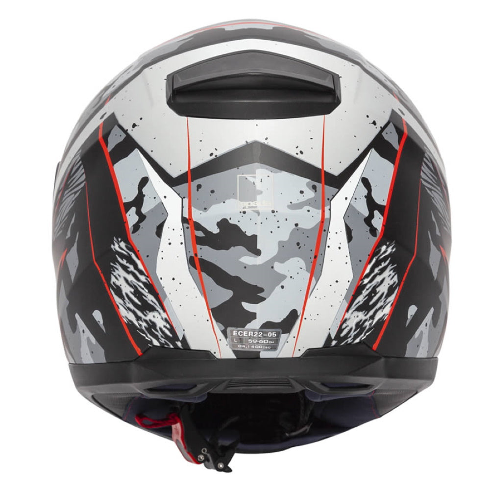 Spada Raiden Camo White Full Face Helmet