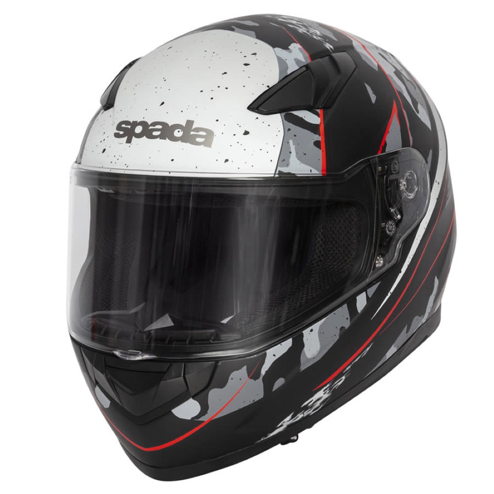 Spada Raiden Camo White Full Face Helmet