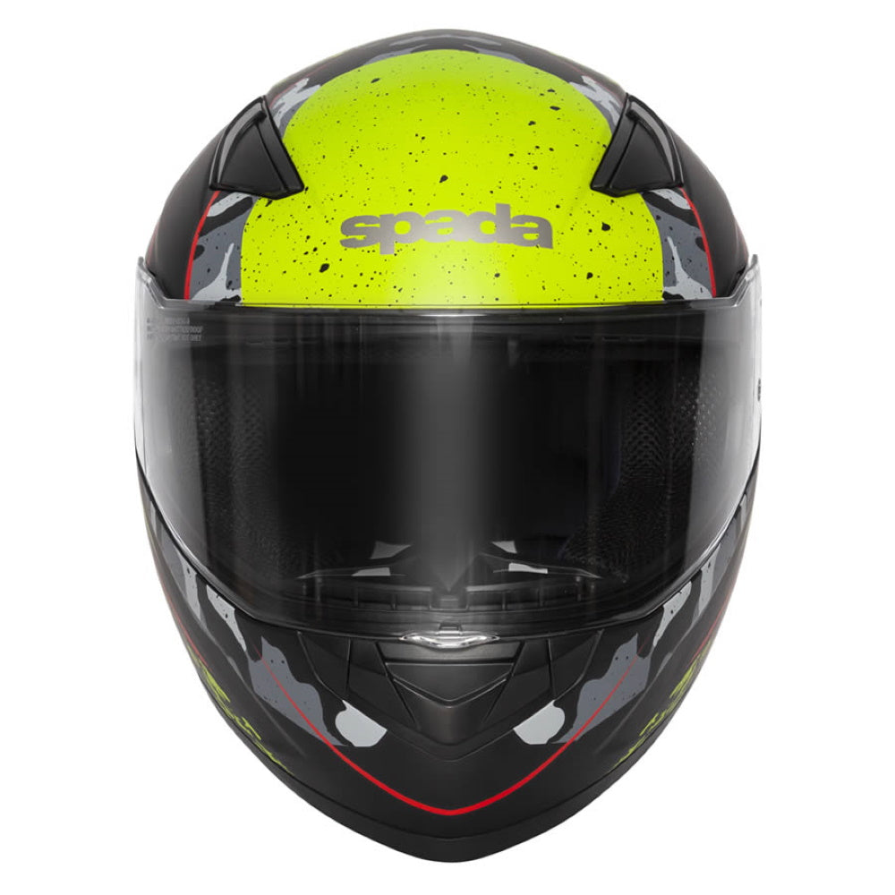Spada Raiden Camo Yellow Full Face Helmet