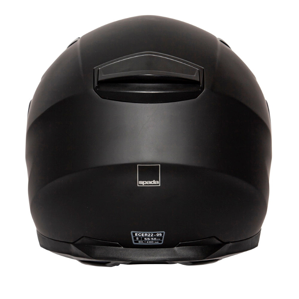 Spada Raiden Matt Black Full Face Helmet
