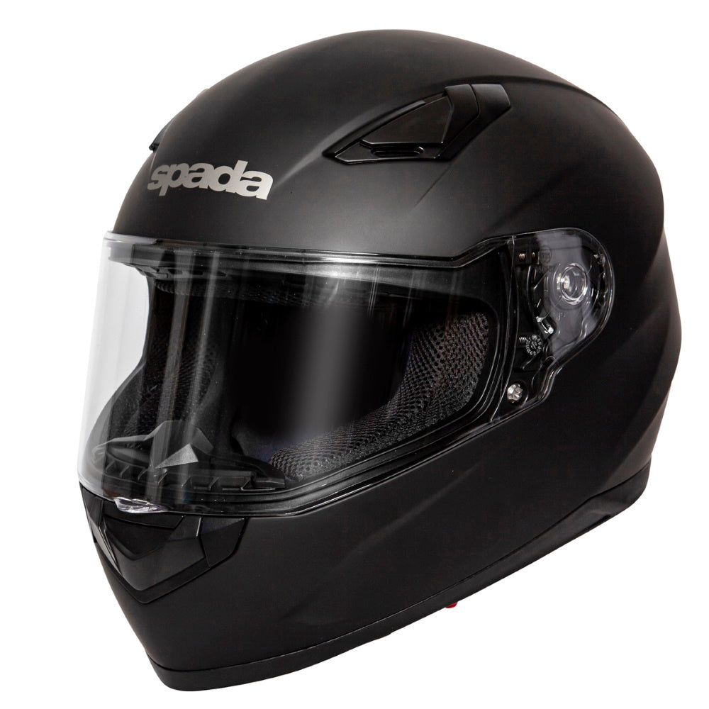 Spada Raiden Matt Black Full Face Helmet