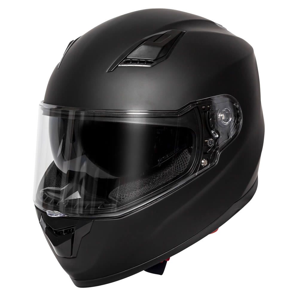 Spada SP17 Matt Black Full Face Helmet