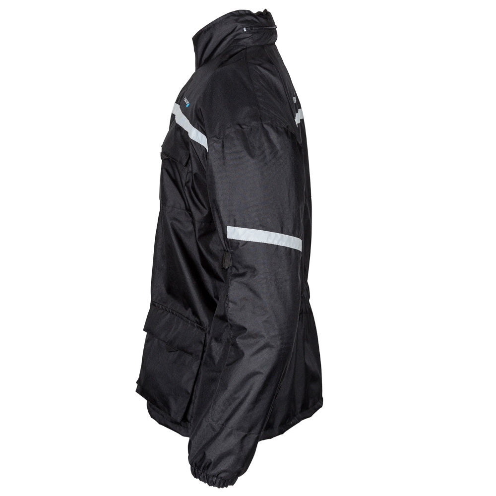 Spada Aqua Quilted Lined Ripstop Jacket Black