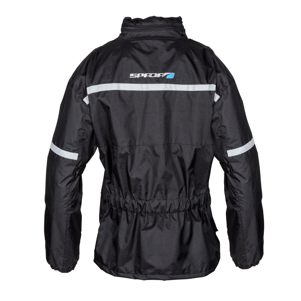 Spada Aqua Quilted Lined Ripstop Jacket Black