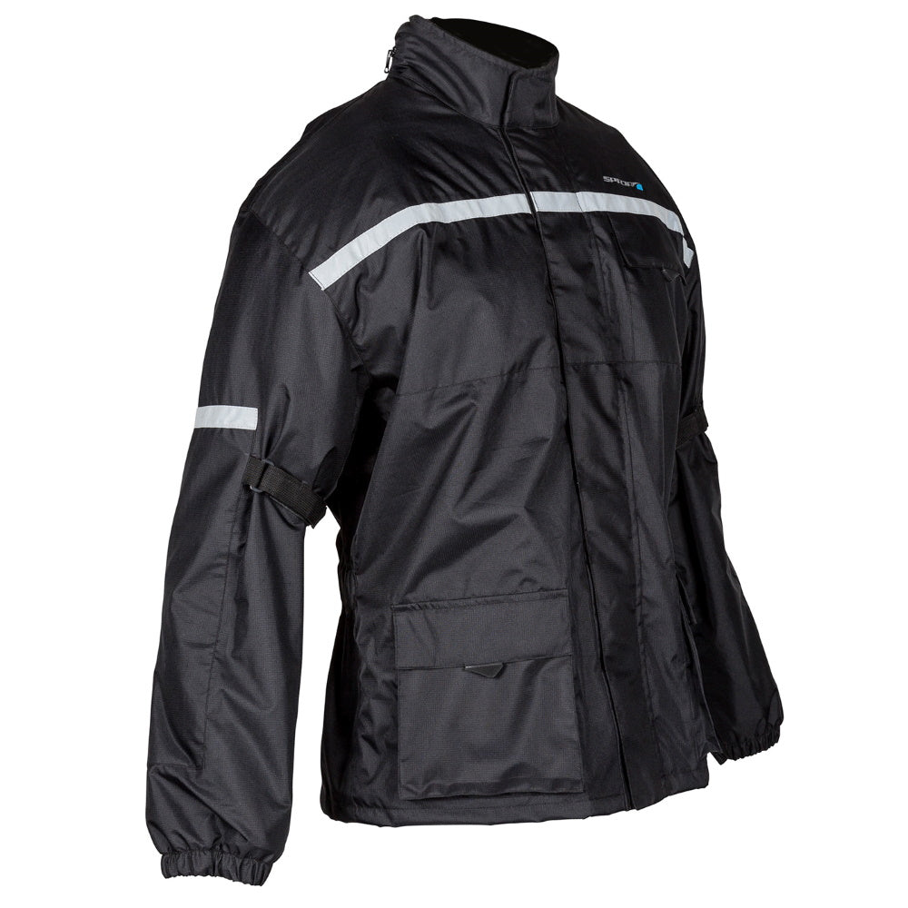 Spada Aqua Quilted Lined Ripstop Jacket Black