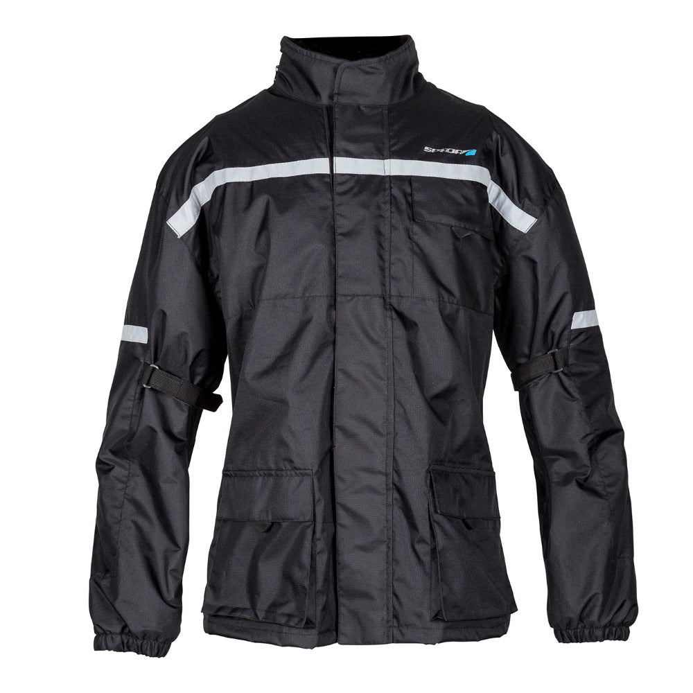 Spada Aqua Quilted Lined Ripstop Jacket Black