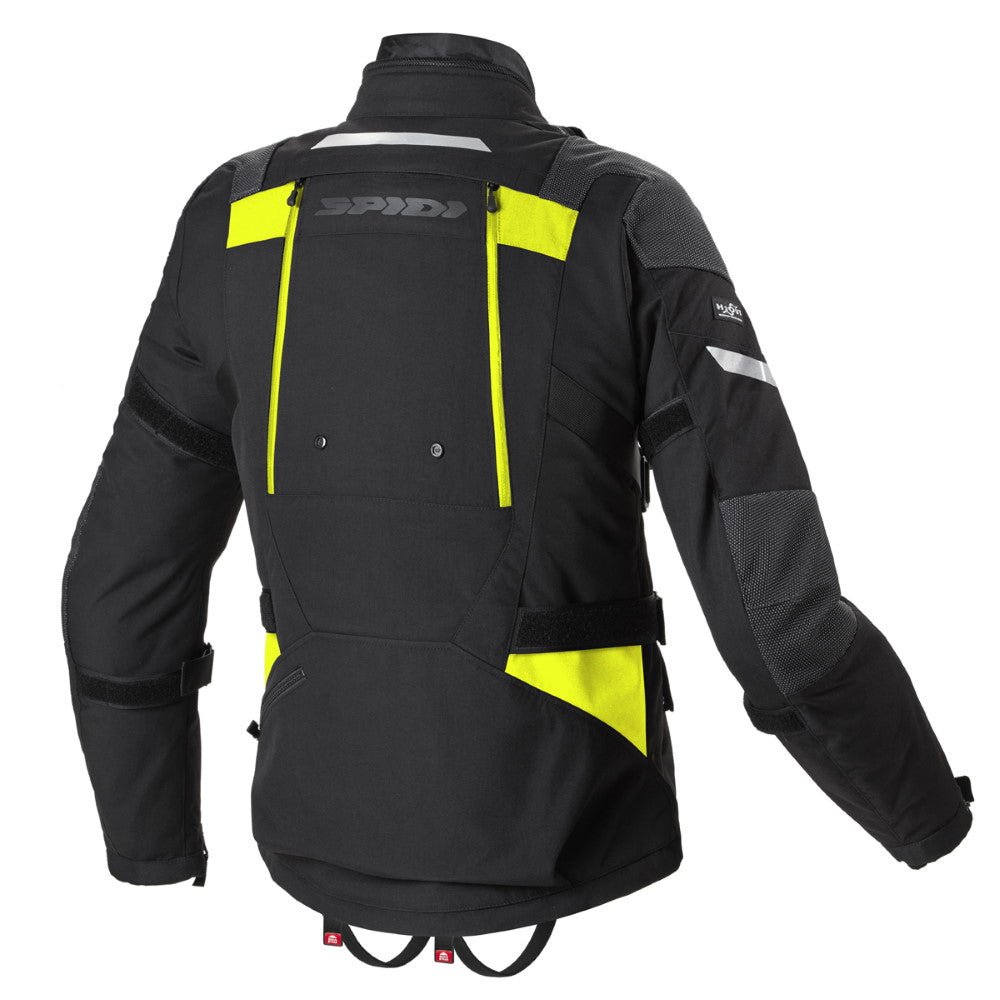 Spidi Armakore CE Jacket Black Fluo Yellow