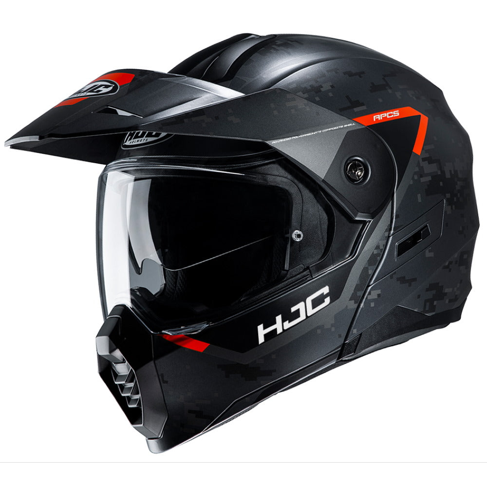 HJC C80 Bult MC7SF Orange Dual Sport Helmet