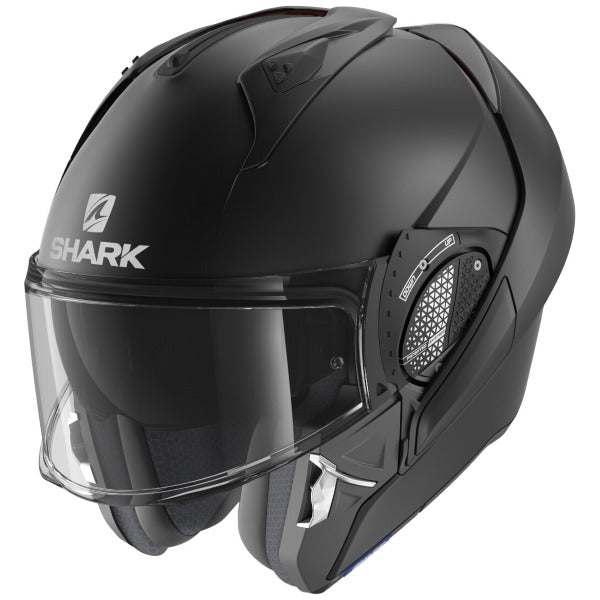 Shark Evo GT Blank MAT KMA Flip Front Helmet