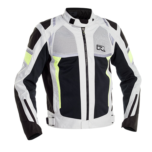 Richa Airstorm Waterproof Jacket Grey Fluo