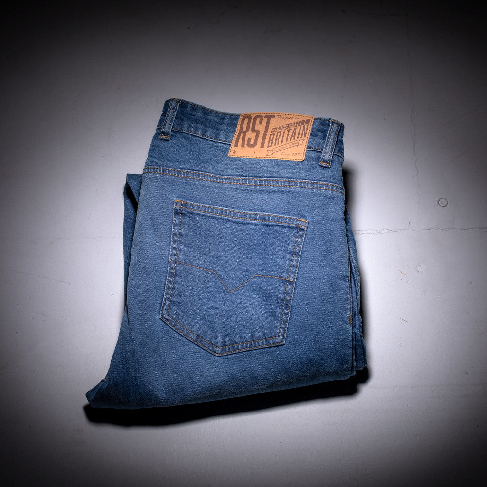 RST X Kevlar Tapered Fit Jeans Blue