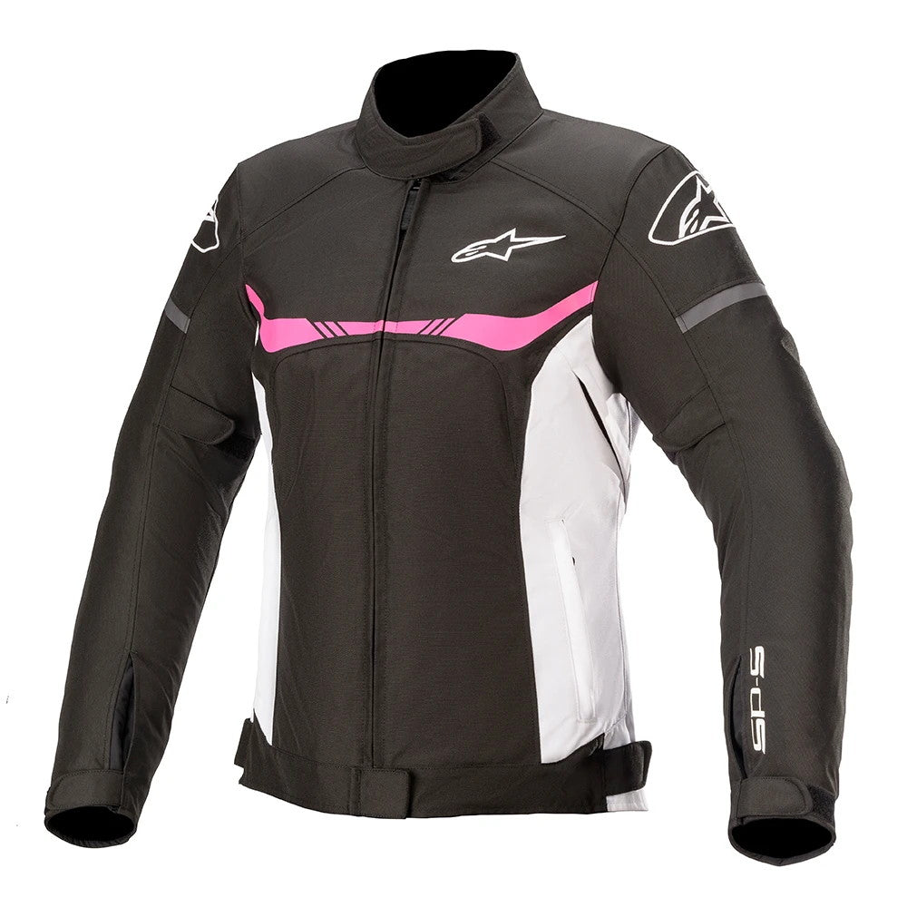 Alpinestars Stella T-SPS Waterproof Jacket Black White Fuchsia