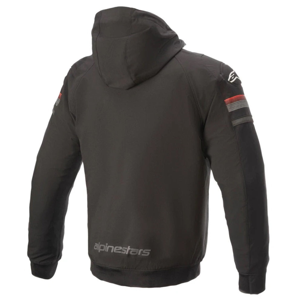 Alpinestars Sektor V2 Tech Hoodie Black Bright Red