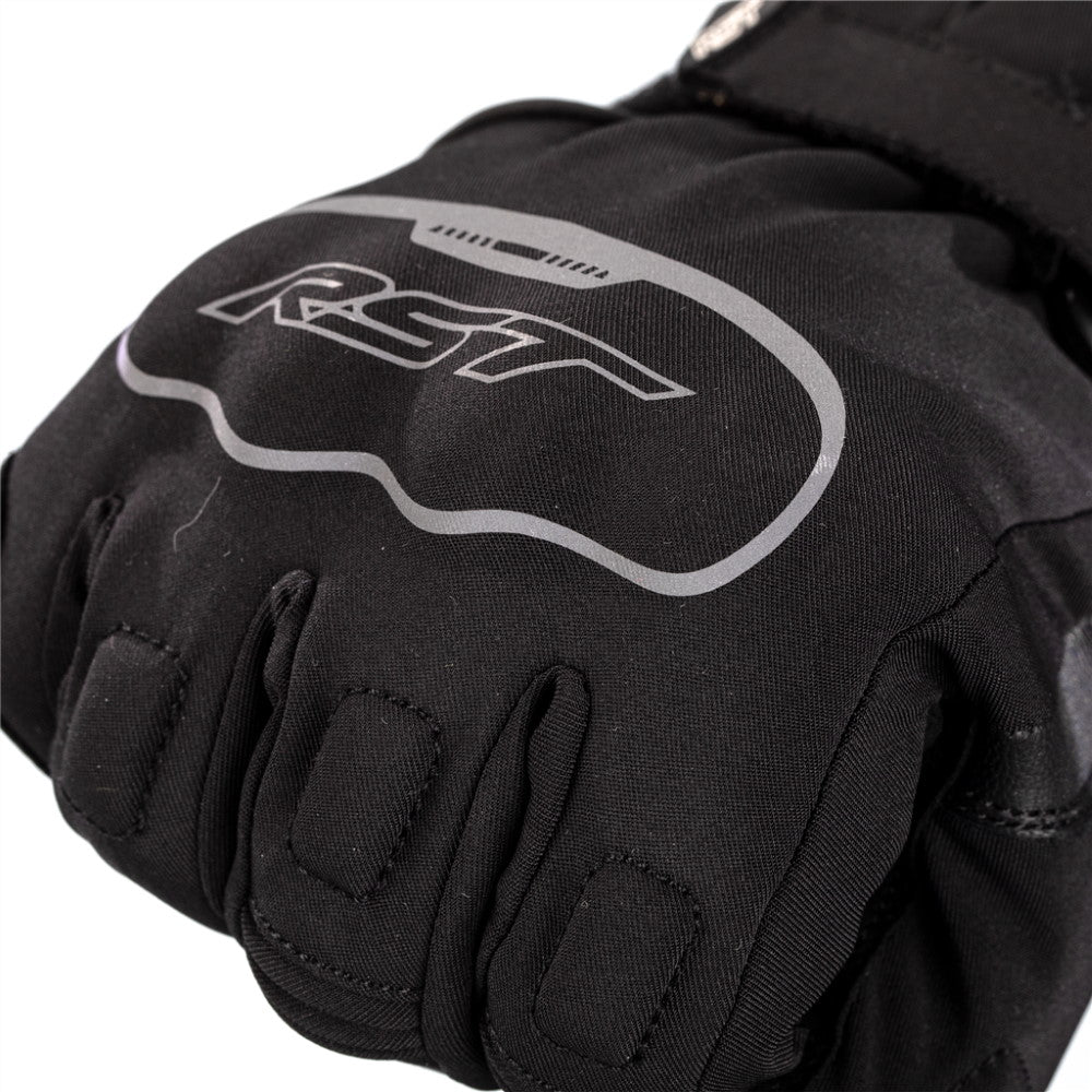 RST Axiom Textile Waterproof Gloves Black