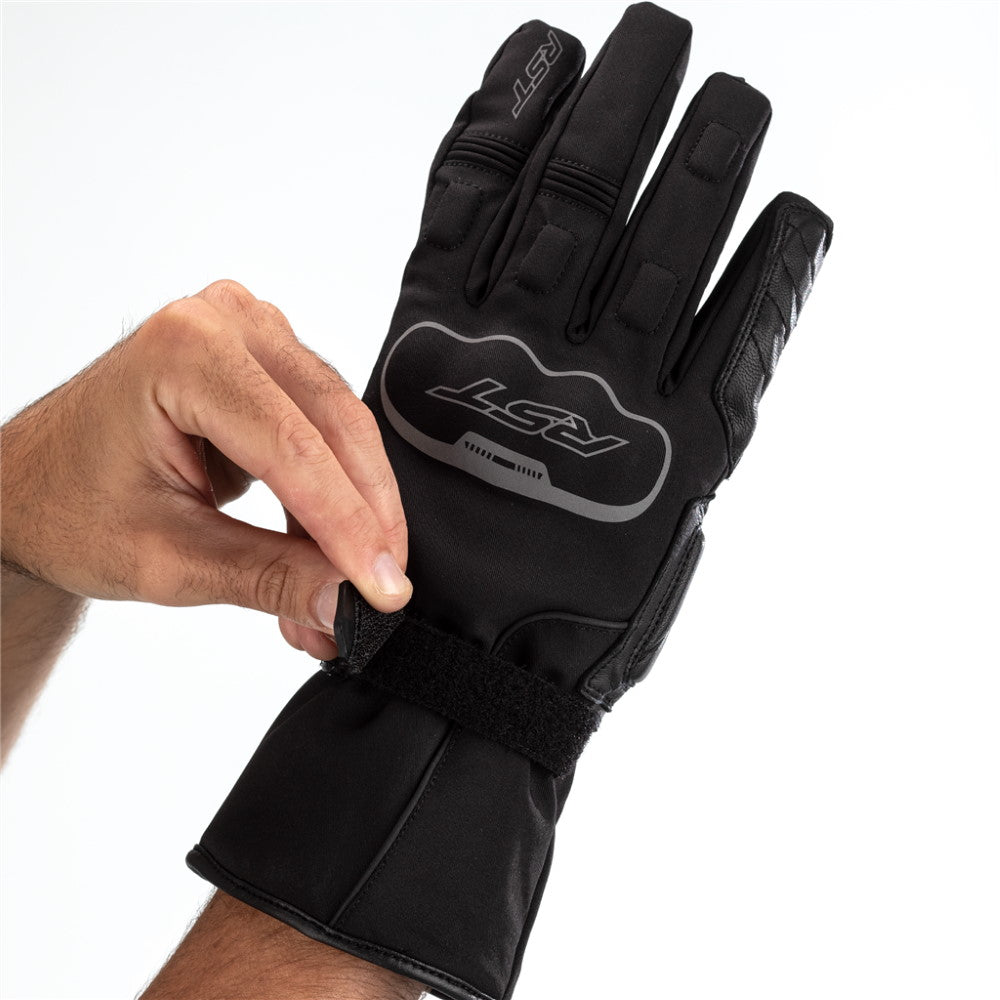 RST Axiom Textile Waterproof Gloves Black