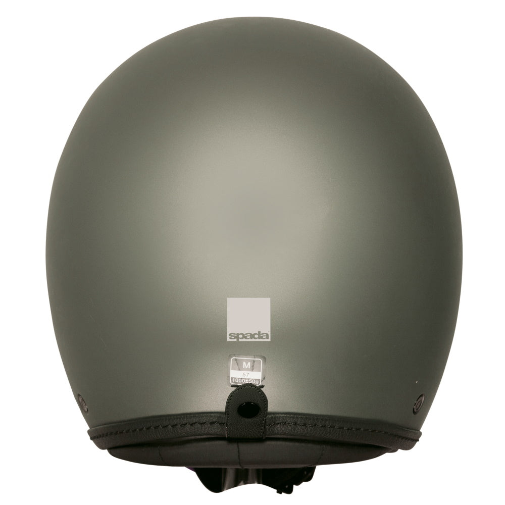 Spada Ace Solid Matt Grey Open Face Helmet