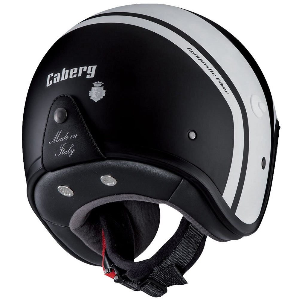 Caberg Freeride Mistral Matt Black White Open Face Helmet
