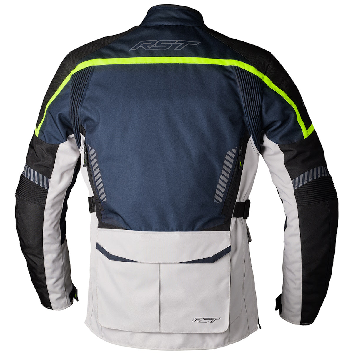 RST Maverick Evo CE Textile Jacket Navy Silver