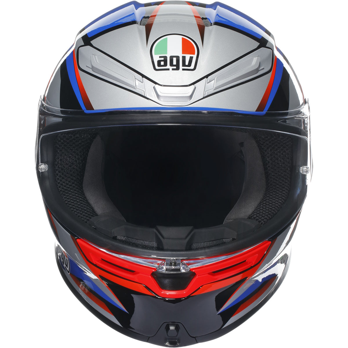 AGV K6-S Slashcut Black Blue Red Full Face Helmet