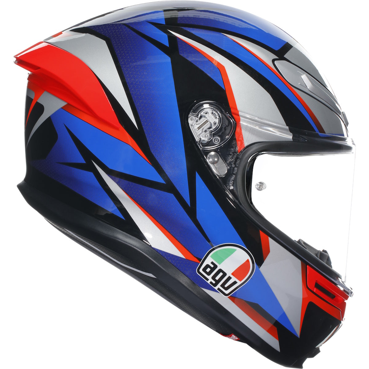AGV K6-S Slashcut Black Blue Red Full Face Helmet