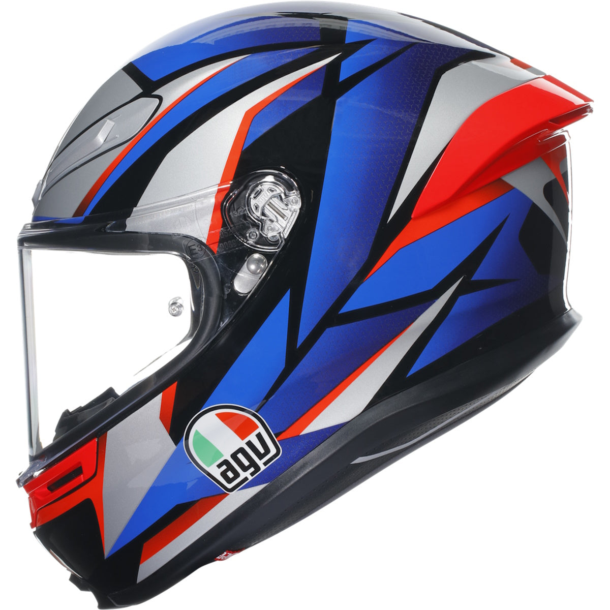 AGV K6-S Slashcut Black Blue Red Full Face Helmet