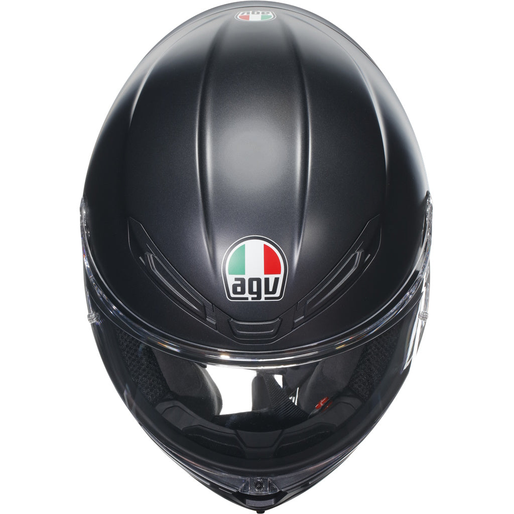 AGV K6-S Solid Black Full Face Helmet
