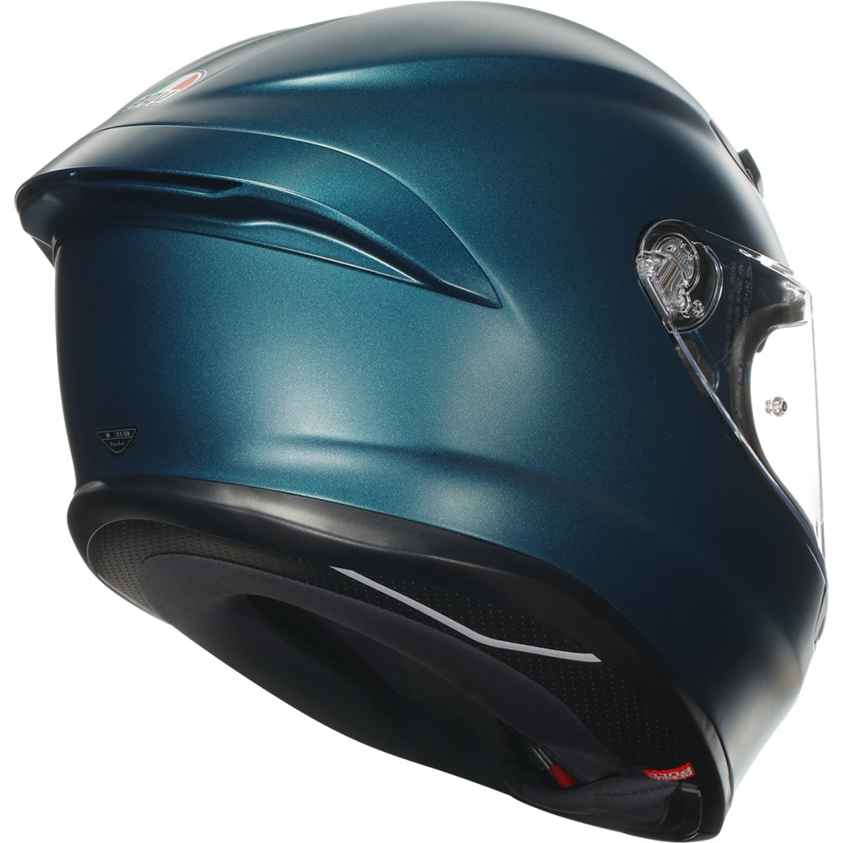 AGV K6-S Solid Petrolio Blue Full Face Helmet